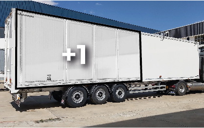 OP LD4-2.2_04 Add one (1) set of 4-leaf folding doors on the rear right side in running order. (+124,0 kg).