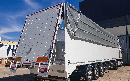 OP HP4-2.8_06 Change rear door with 2 parts for hydraulic leak proof door with hydraulic synchronized locks.