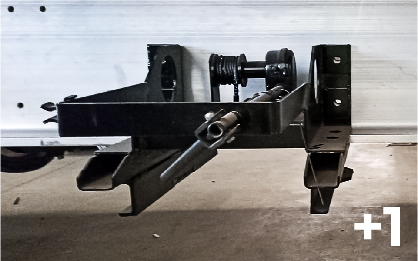 OP HP5-1.8_01 Add one (1) wheel support.