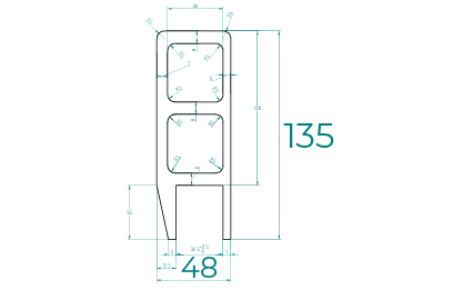 OP HP2-2.5_01 Change to range paletizable strait without rail.